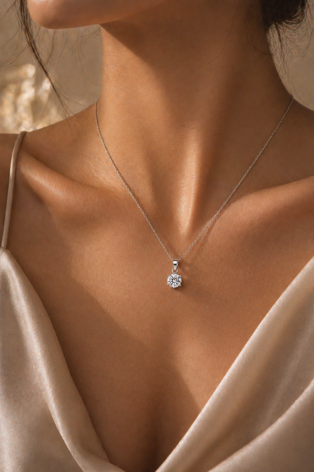 Round Cut Necklace