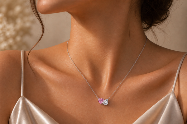Pink Heart Pendant