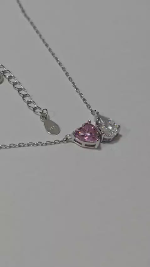 Pink Heart Pendant